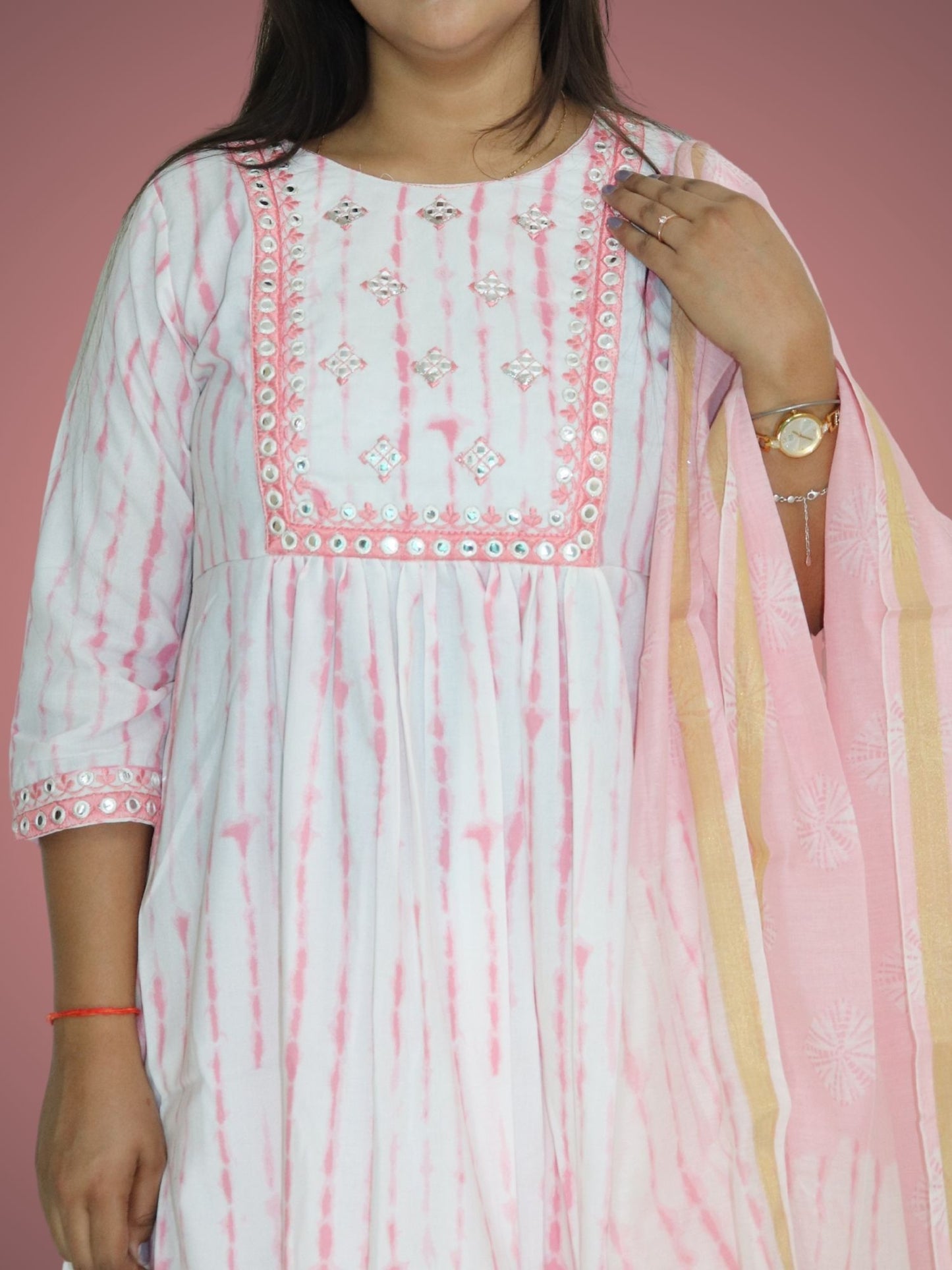 Women Viscose Printed Kurta Pant With Dupatta