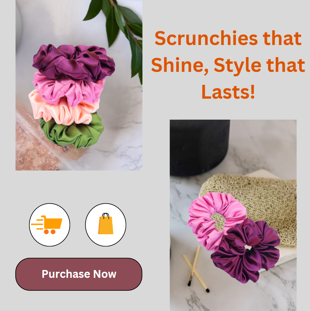Scrunchies Set of 4