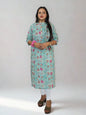 Women's Pure Cotton Jaipuri Printed Straight Kurti